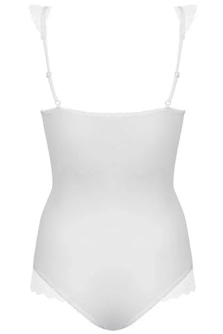 Obsessive - Γυναικείο κορμάκι - Julitta teddy White OB2059 - E-string.gr