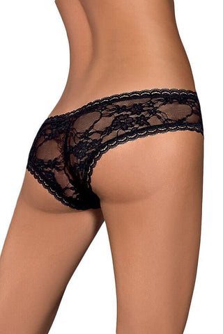 Obsessive - Γυναικείο εσώρουχο - OBSESSIVE HOTINA SHORTY Black OB6894 - E-string.gr