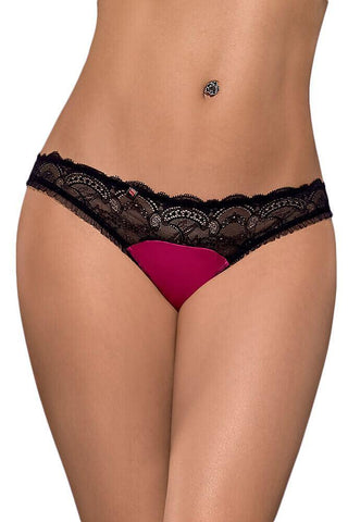 Obsessive - Γυναικείο εσώρουχο - OBSESSIVE ROSEBERRY THONG OB7771 - E-string.gr