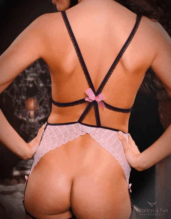 Fearless & Fun - Γυναικείο Εσώρουχο - Garter Body AMELIA TL-D062-LPB - E-string.gr