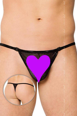 Softland - Ανδρικό εσώρουχο - MICRO THONG BLACK SFT4434 - E-string.gr
