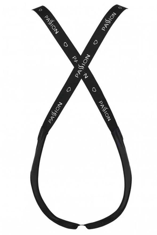 Passion - Ανδρικό Κορμάκι - Passion Male Bruno Μαύρο PSM0027 - E-string.gr