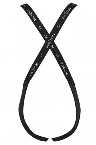 Passion - Ανδρικό Κορμάκι - Passion Male Bruno Μαύρο PSM0027 - E-string.gr