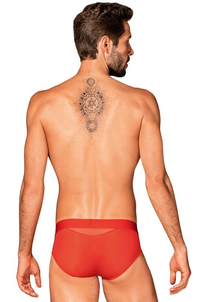 Obsessive - Ανδρικό εσώρουχο Slip - Obsessive Boldero Brief Κόκκινο OB8264 - E-string.gr