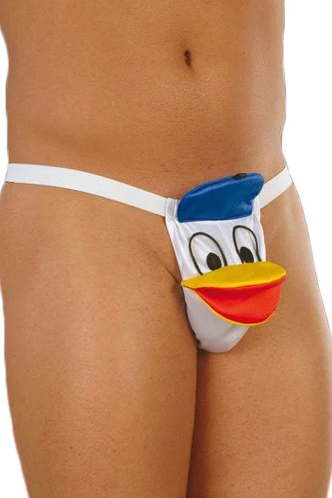 Softland - Ανδρικό εσώρουχο - Duck Thong Λευκό SFT4438 - E-string.gr