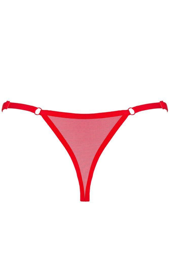 Obsessive - Ανδρικό εσώρουχο String - Obsessive Obsessiver Thong Κόκκινο OB8844 - E-string.gr