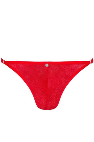 Obsessive - Ανδρικό εσώρουχο String - Obsessive Obsessiver Thong Κόκκινο OB8844 - E-string.gr