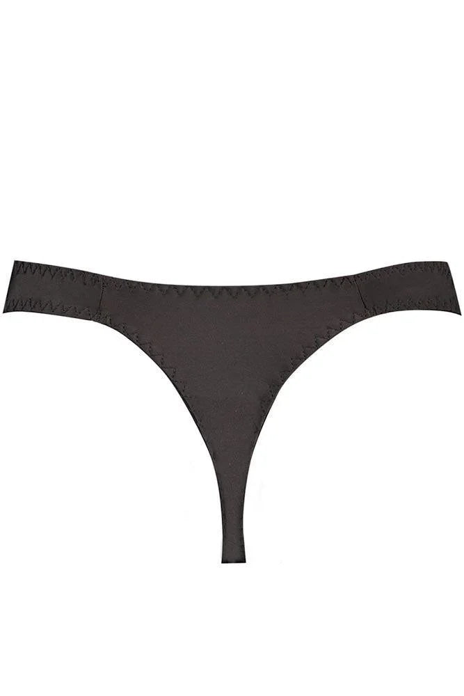Anais - Ανδρικό String - Anais Petrol String Μαύρο AN-Petrol - E-string.gr
