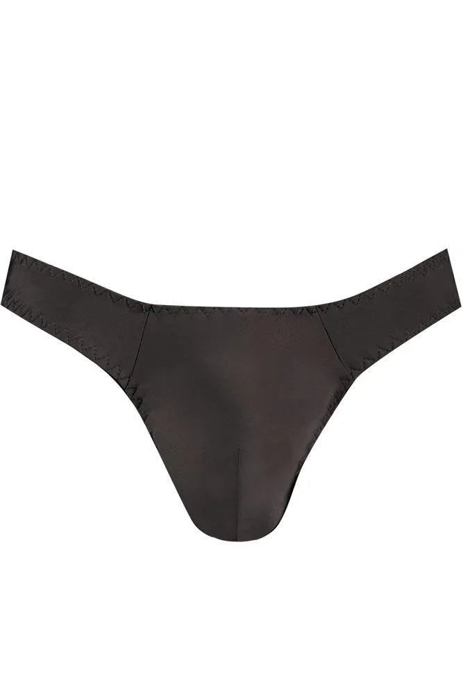 Anais - Ανδρικό String - Anais Petrol String Μαύρο AN-Petrol - E-string.gr
