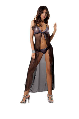 Casmir - Γυναικείο μακρύ Babydoll - Casmir ASHLEY PEIGNOIR - E-string.gr
