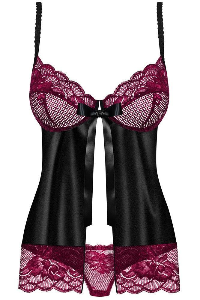 Obsessive - Γυναικείο Babydoll - OBSESSIVE 842 BABYDOLL AND PANTIES OB5494 - E-string.gr