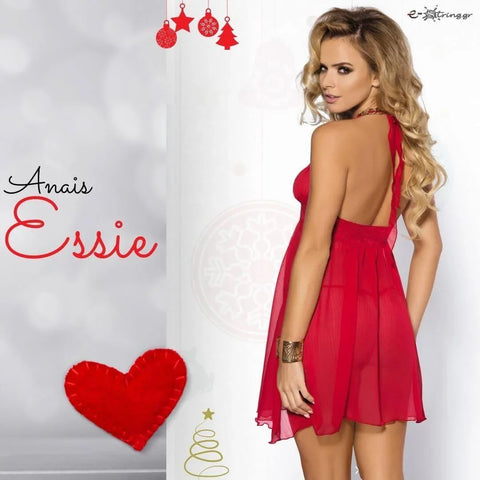 Anais - Γυναικείο Babydoll - Anais Essie Κόκκινο AS-Essie - E-string.gr