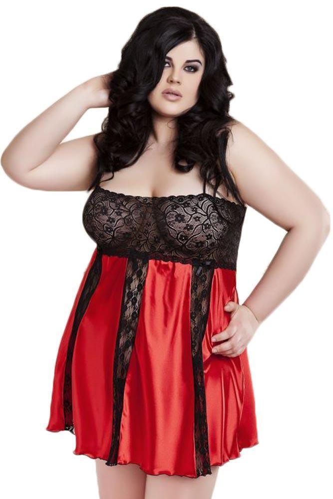 Dkaren - Babydoll - σε μέγεθος από 3XL έως 10XL Dkaren Helen DK-Helen - E-string.gr