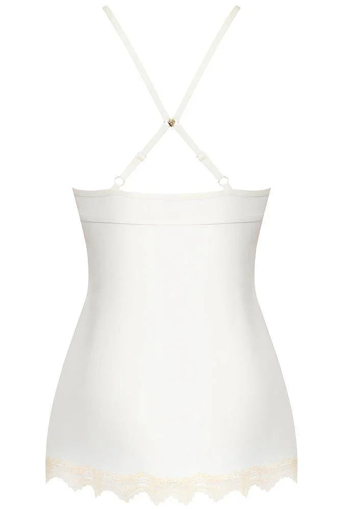 Obsessive - Γυναικείο Babydoll - Obsessive 874 μπεζ OB0221 - E-string.gr