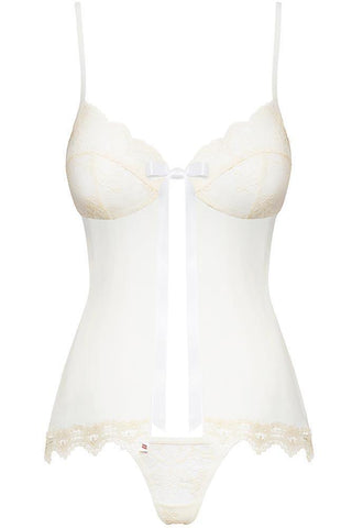Obsessive - Γυναικείο Babydoll - Obsessive 874 μπεζ OB0221 - E-string.gr