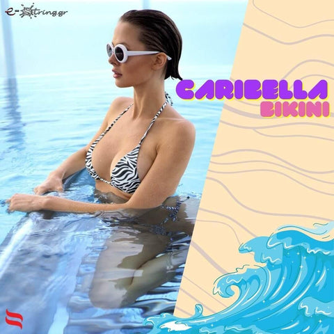 Obsessive - Γυναικείο Μαγιό - Set Μπικίνι Obsessive Carribella Μαύρο Λευκό OB0725 - E-string.gr