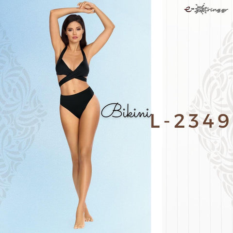 Lorin - Γυναικείο Μαγιό - Μπικίνι Lorin Μαύρο L-2349 - E-string.gr