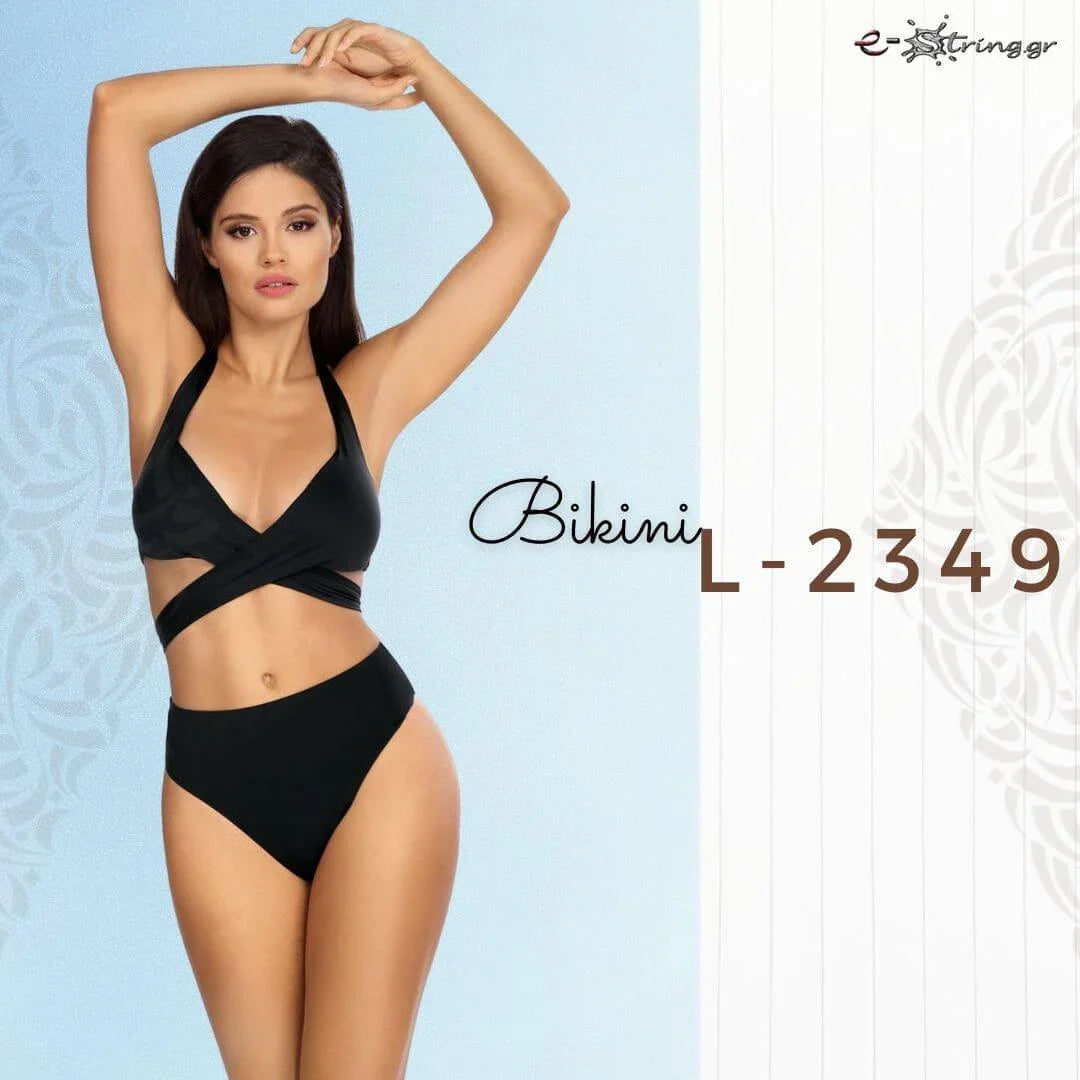 Lorin - Γυναικείο Μαγιό - Μπικίνι Lorin Μαύρο L-2349 - E-string.gr