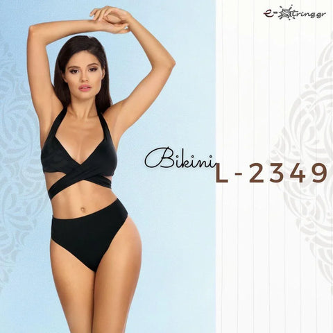 Lorin - Γυναικείο Μαγιό - Μπικίνι Lorin Μαύρο L-2349 - E-string.gr