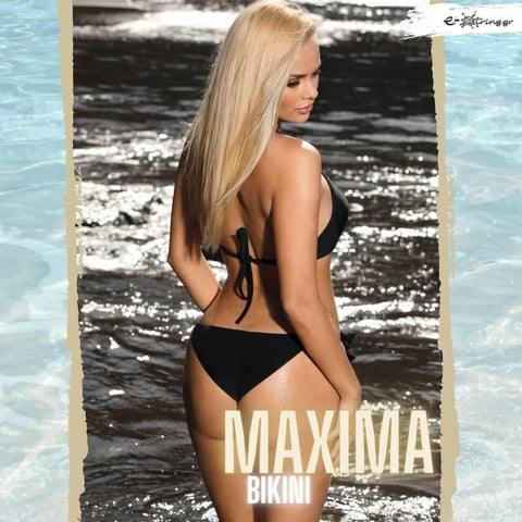 Marko - Γυναικείο Μαγιό - Μπικίνι Maxima Μαύρο M-607-Black - E-string.gr