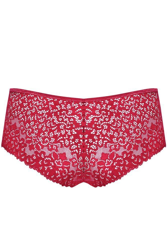 Obsessive - Γυναικείο Μπόξερ - Obsessive Lividia shorties Μπορντό OB4526 - E-string.gr