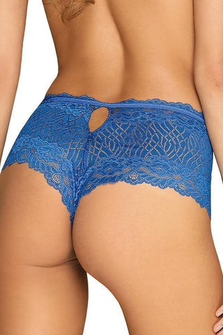 Obsessive - Γυναικείο εσώρουχο - Obsessive Bluellia shorties Μπλε OB1937 - E-string.gr