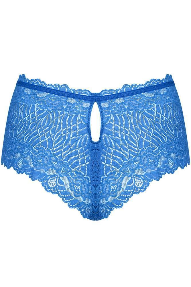 Obsessive - Γυναικείο εσώρουχο - Obsessive Bluellia shorties Μπλε OB1937 - E-string.gr