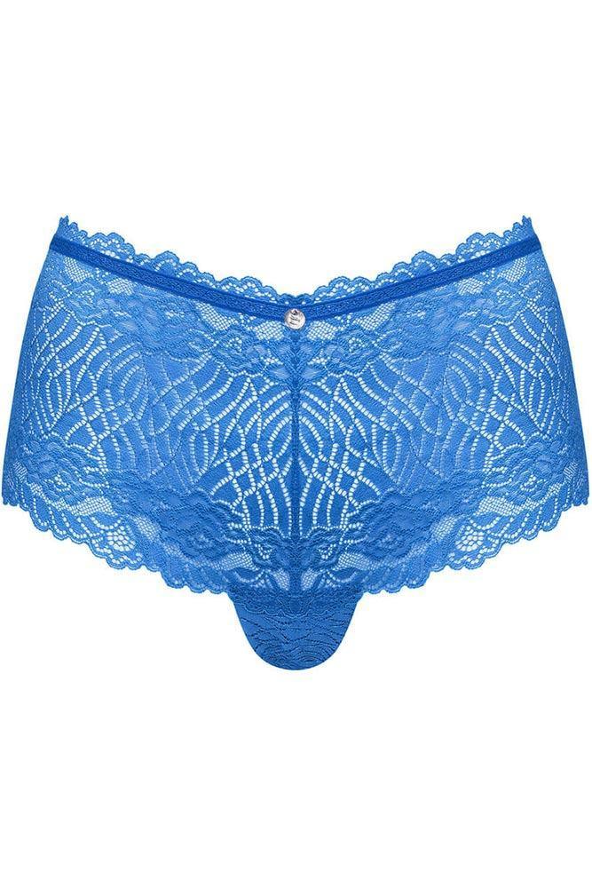 Obsessive - Γυναικείο εσώρουχο - Obsessive Bluellia shorties Μπλε OB1937 - E-string.gr