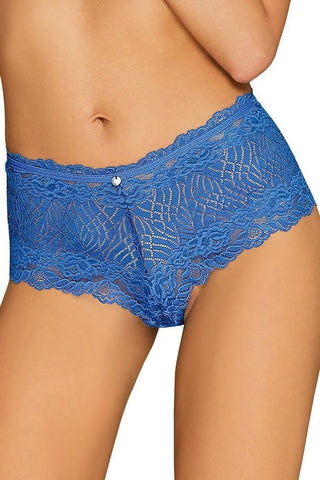 Obsessive - Γυναικείο εσώρουχο - Obsessive Bluellia shorties Μπλε OB1937 - E-string.gr