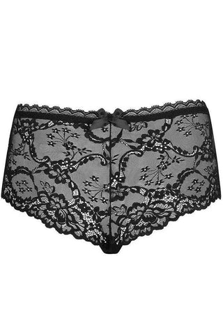 Obsessive - Γυναικείο μποξερ - Obsessive Raquelia shorties Μαύρο OB3634 - E-string.gr