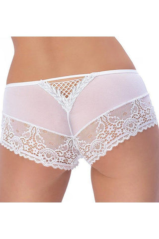 Roza - Γυναικείο Μπόξερ - Roza Genezis panty Λευκό RZ-Genezis-White - E-string.gr