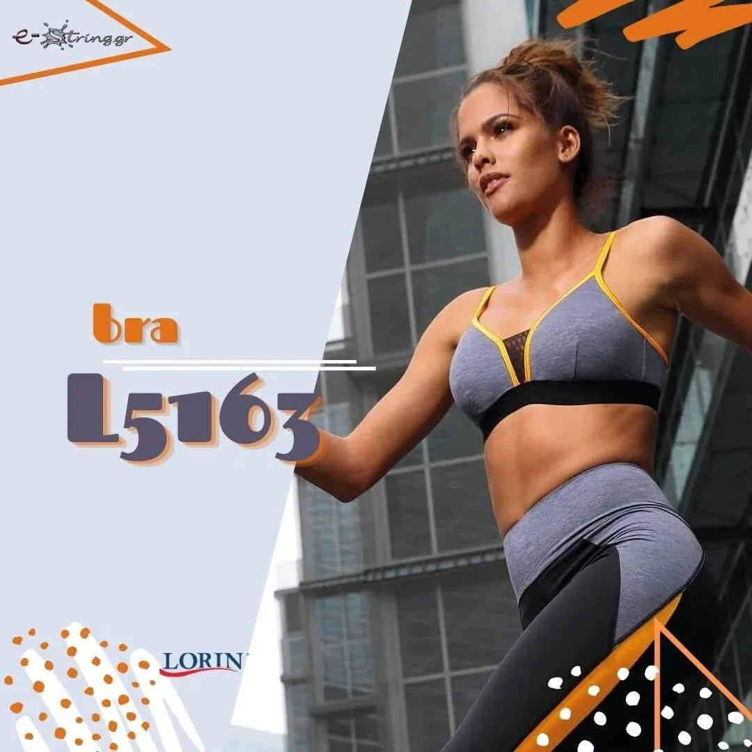 Lorin - Αθλητικό Μπουστάκι Γυμναστικής - Lorin Γκρι L-5163 - E-string.gr