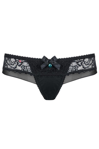 Obsessive - Γυναικείο εσώρουχο - Obsessive 867 Panties Μαύρο OB0283 - E-string.gr