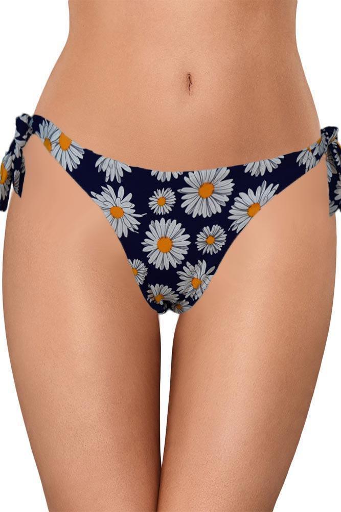 SLP - Γυναικείο Brazil Μαγιό - Με δέσιμο Μπλε ES8007-Blue - E-string.gr