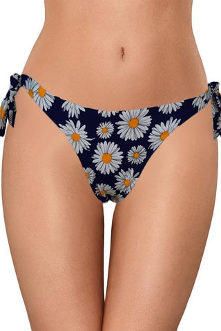 SLP - Γυναικείο Brazil Μαγιό - Με δέσιμο Μπλε ES8007-Blue - E-string.gr