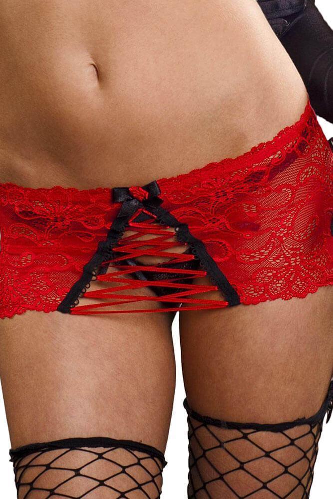 Fearless & Fun - Γυναικείο Εσώρουχο - Garter Belt AGNES D059-RB - E-string.gr
