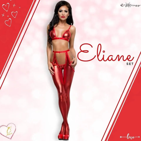 Seduce Me - Γυναικείο Set - Me Seduce Eliane Set Κόκκινο MS10027 - E-string.gr