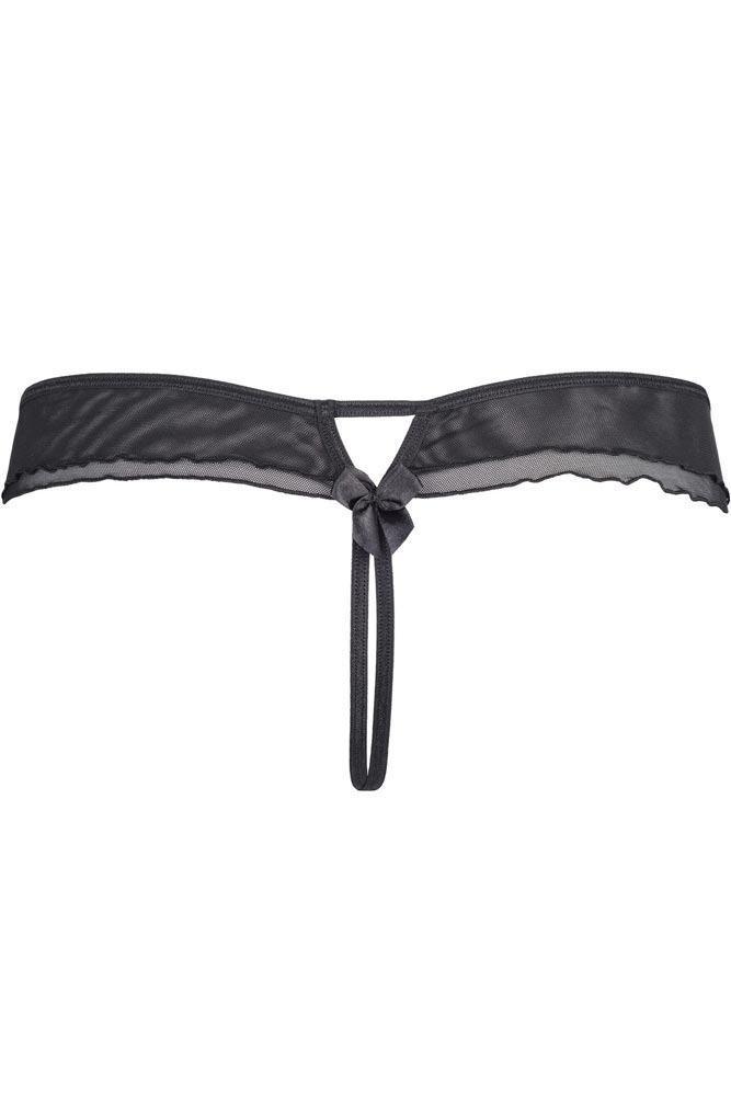 Gorsenia - Γυναικείο String μεγάλο μέγεθος - Axami Μαύρο V-8718-Black - E-string.gr