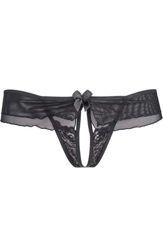 Gorsenia - Γυναικείο String μεγάλο μέγεθος - Axami Μαύρο V-8718-Black - E-string.gr