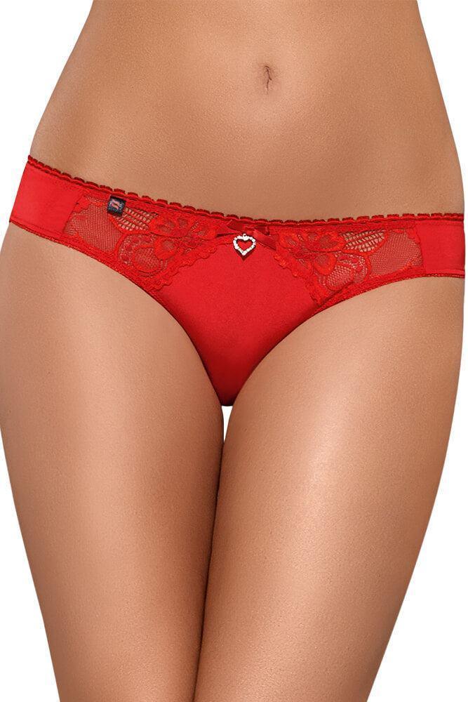 Obsessive - Γυναικείο εσώρουχο - Obsessive Heartina Panties OB1496 - E-string.gr