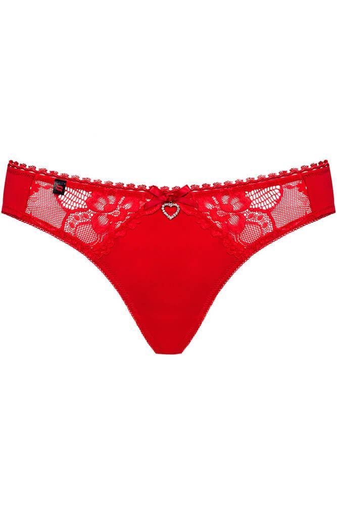Obsessive - Γυναικείο εσώρουχο - Obsessive Heartina Panties OB1496 - E-string.gr