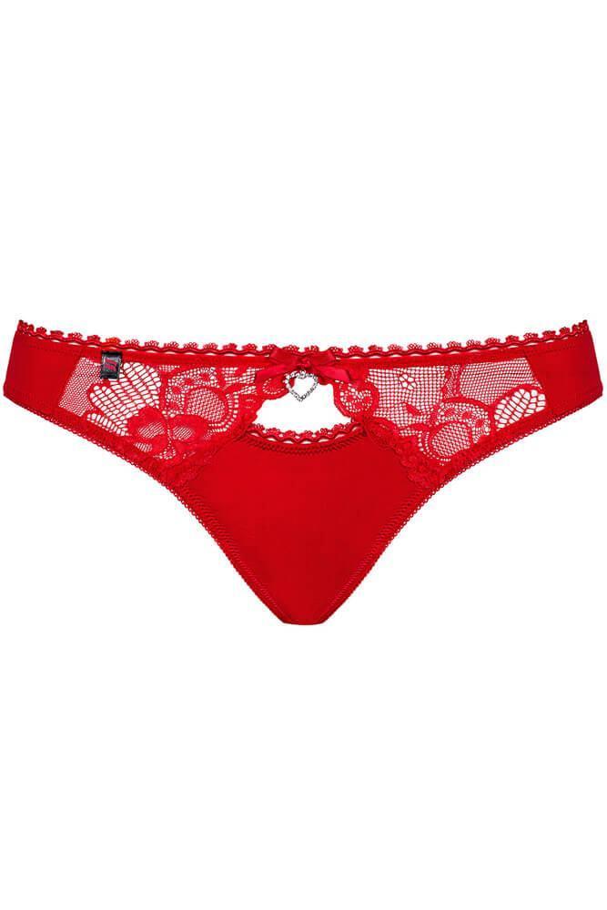 Obsessive - Γυναικείο εσώρουχο - Obsessive Heartina Thong OB1533 - E-string.gr