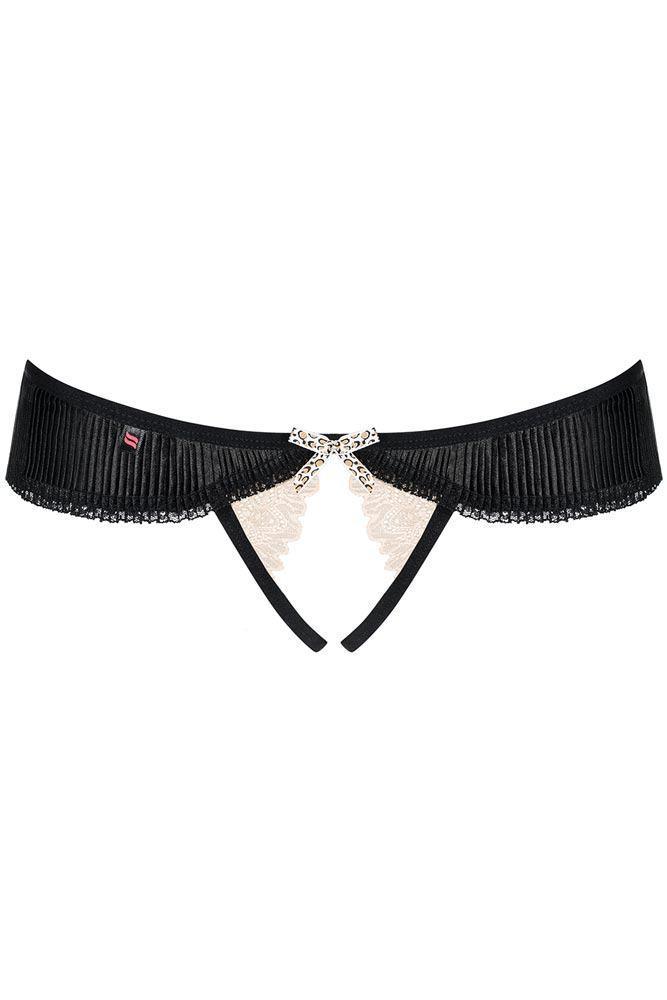 Obsessive - Εσώρουχο αυτοκινήτου - Obsessive 826 crotchless thong OB5951 - E-string.gr