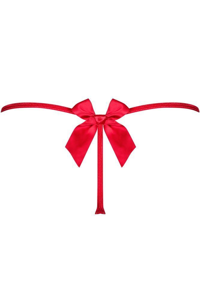 Obsessive - Γυναικείο εσώρουχο - Obssesive Giftella thong Κόκκινο OB5653 - E-string.gr