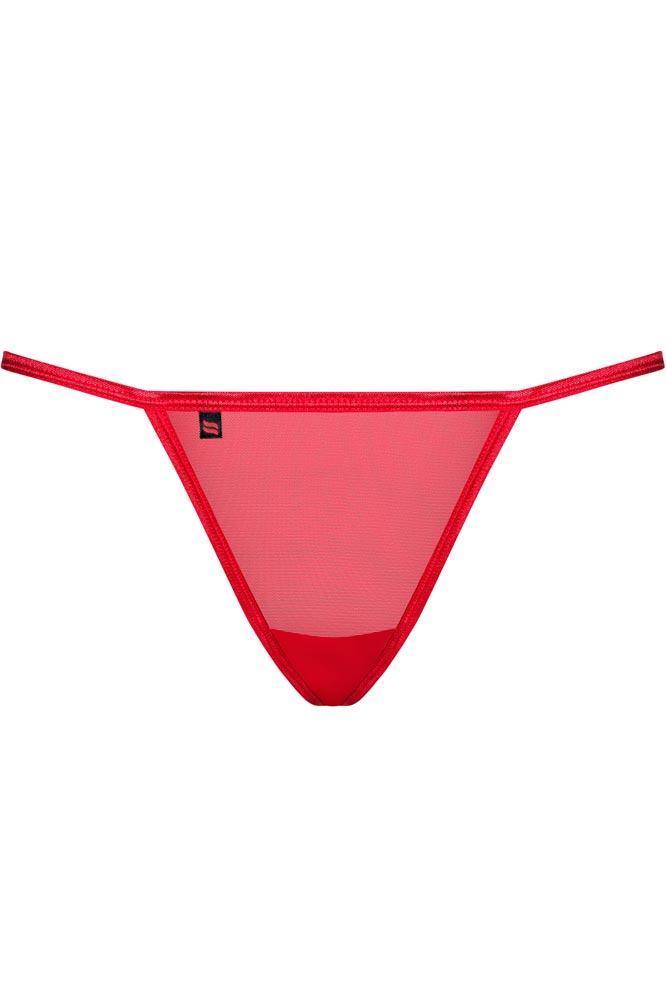 Obsessive - Γυναικείο εσώρουχο - Obssesive Giftella thong Κόκκινο OB5653 - E-string.gr