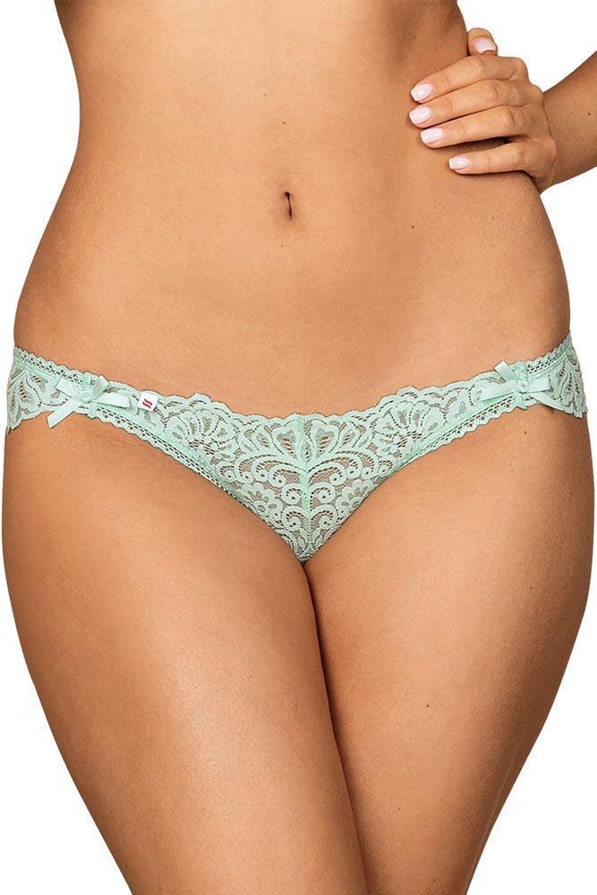 Obsessive - Γυναικείο εσώρουχο - Obsessive Delicanta Panties Τουρκουάζ OB6841 - E-string.gr
