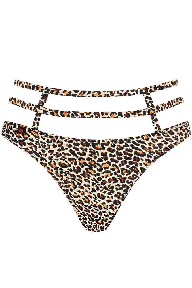 Obsessive - Γυναικείο εσώρουχο - Obsessive selvy thong Λεοπάρ OB6766 - E-string.gr