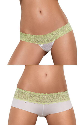 Obsessive - Γυναικείο σετ εσώρουχα - Obsessive Lacea Green OB2806 - E-string.gr