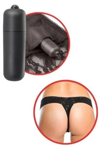 Fetish Fantasy Series - Εσώρουχο με δόνηση - Hanky Spank Me Vibrating Panty S4F01631 - E-string.gr