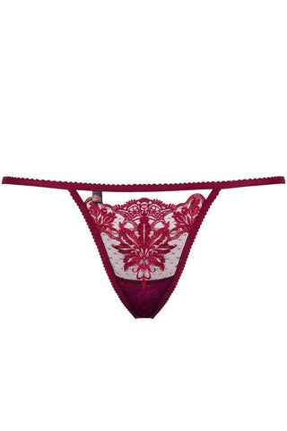 Obsessive - Γυναικείο εσώρουχο - Obsessive 878 Thong Μοβ OB6888 - E-string.gr
